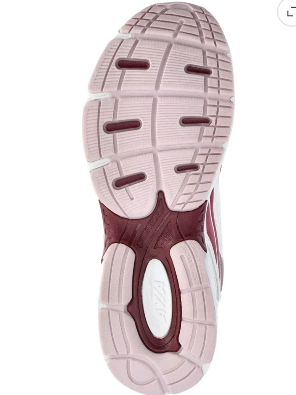 AVIA 5000 Performance Athletic Trainer Sneakers- In Plum              WIDE WIDTH